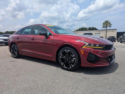 Passion Red 2024 Kia K5 GT-Line