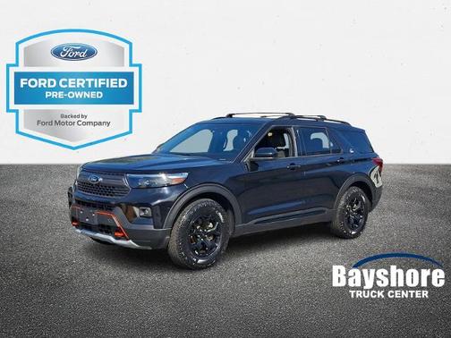 AGATE BLACK METALLIC 2023 Ford Explorer TIMBERLINE