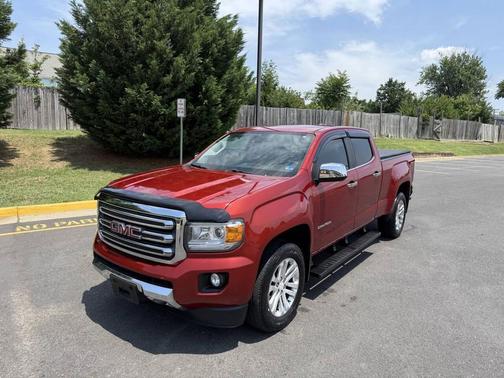 Burgundy 2015 GMC Canyon SLT