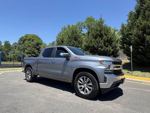 Satin Steel Metallic 2021 Chevrolet Silverado 1500 LT
