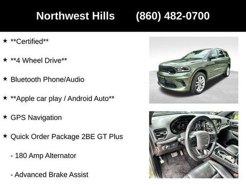 2022 Dodge Durango GT Plus