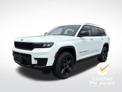Bright White Clearcoat 2023 Jeep Grand Cherokee L Altitude