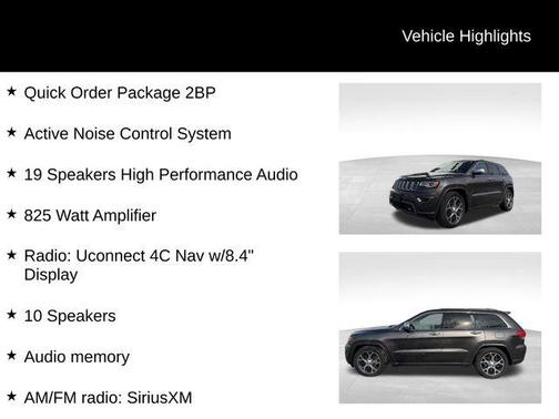 2019 Jeep Grand Cherokee Overland