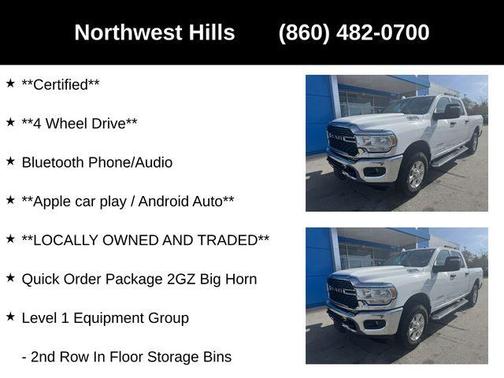 2024 RAM 2500 Big Horn Crew Cab 4x4 6'4' Box