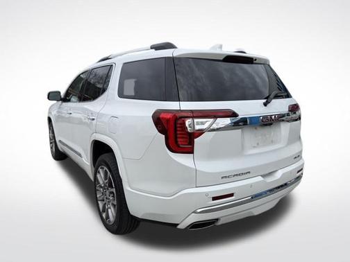 White Frost Tricoat 2023 GMC Acadia Denali