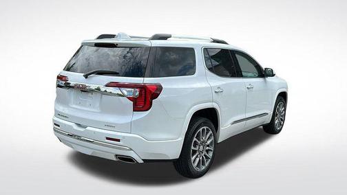 White Frost Tricoat 2023 GMC Acadia Denali