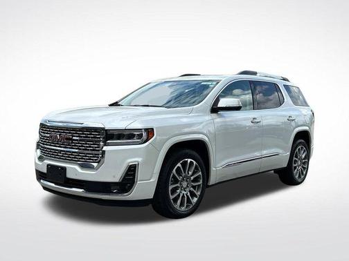 White Frost Tricoat 2023 GMC Acadia Denali