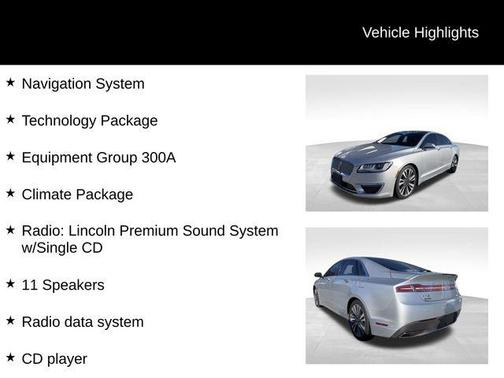 2017 Lincoln MKZ Reserve I