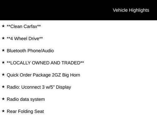 2021 RAM 2500 Big Horn Crew Cab 4x4 6'4' Box