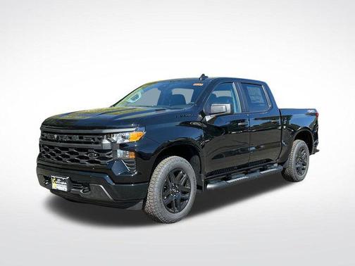 Black 2026 Chevrolet Silverado 1500 Custom