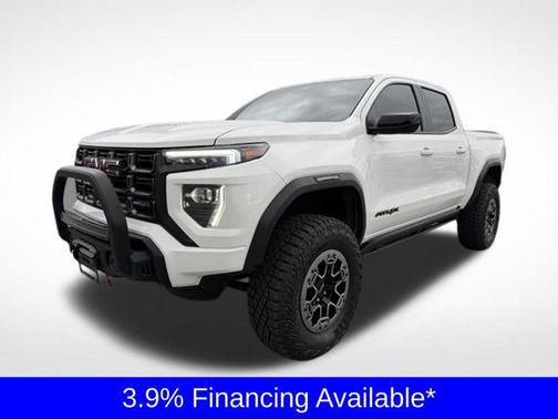 Summit White 2023 GMC Canyon AT4X