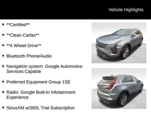 2025 Cadillac XT4 Premium Luxury
