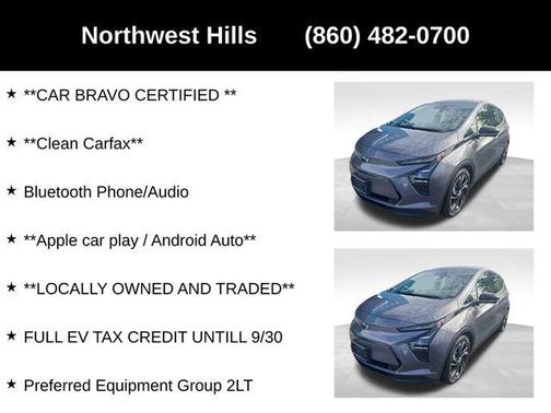 2022 Chevrolet Bolt EV FWD 2LT