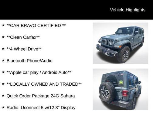 2024 Jeep Wrangler 4-Door Sahara 4x4