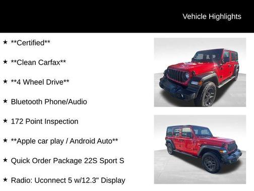 2024 Jeep Wrangler Sport S