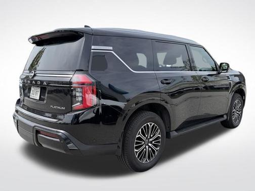Super Black 2025 Nissan Armada Platinum 4WD