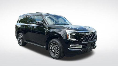Super Black 2025 Nissan Armada Platinum 4WD