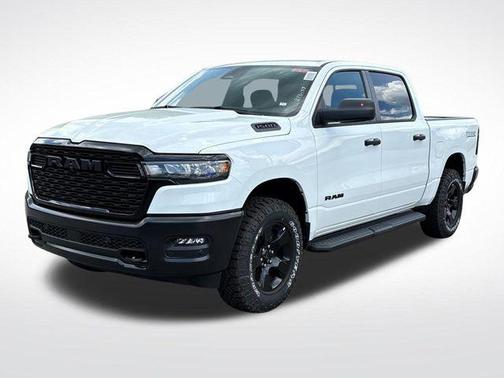 Bright White Clearcoat 2026 RAM 1500 Warlock Crew Cab 4x4 5'7' Box