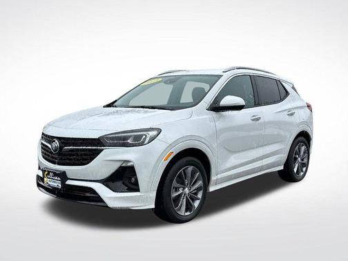 White Frost Tricoat 2023 Buick Encore GX Essence
