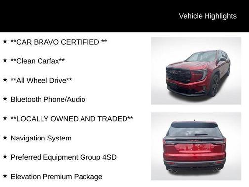 2025 GMC Acadia AWD Elevation