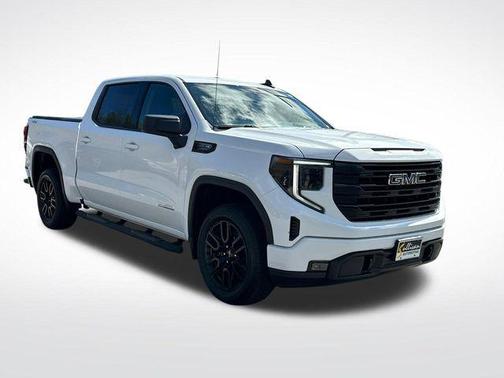 Summit White 2023 GMC Sierra 1500 Elevation
