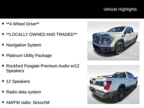 2018 Nissan Titan XD Platinum Reserve