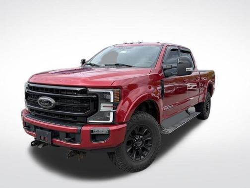 Rapid Red Metallic Tinted Clearcoat 2022 Ford F-350 Lariat