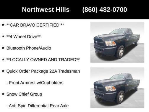 2018 RAM 2500 Tradesman Regular Cab 4x4 8' Box