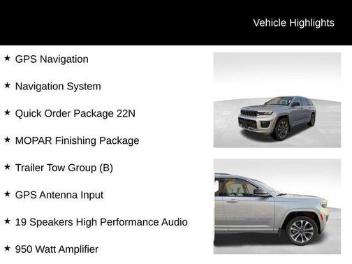 2021 Jeep Grand Cherokee L Overland