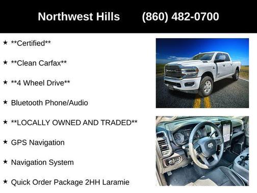 2024 RAM 2500 Laramie Crew Cab 4x4 6'4' Box