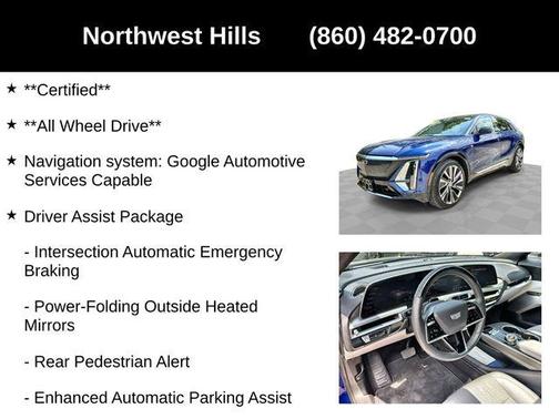 2024 Cadillac LYRIQ Luxury w/1SE