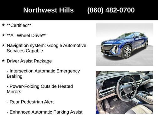2024 Cadillac LYRIQ Luxury w/1SE