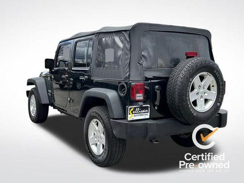 Black Clearcoat 2016 Jeep Wrangler Unlimited Sport
