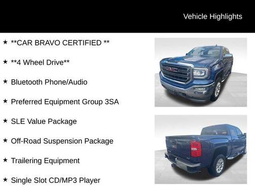 2018 GMC Sierra 1500 SLE