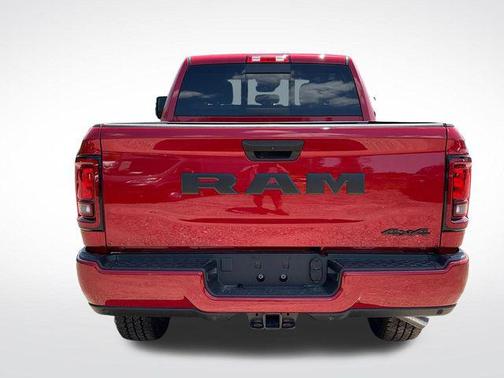 Molten Red Pearlcoat 2026 RAM 2500 Black Express Crew Cab 4x4 6'4' Box