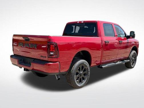Molten Red Pearlcoat 2026 RAM 2500 Black Express Crew Cab 4x4 6'4' Box