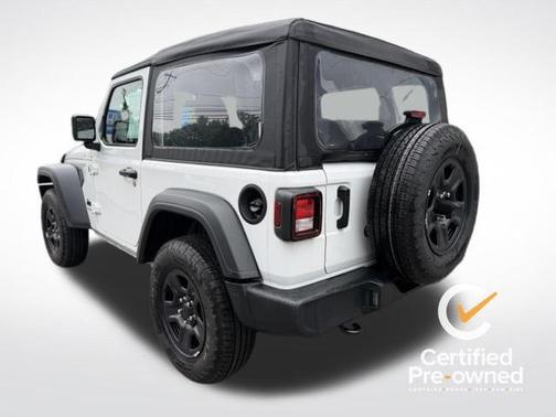 Bright White Clearcoat 2025 Jeep Wrangler Sport