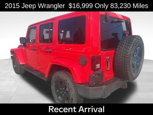 2015 Jeep Wrangler Unlimited Sahara