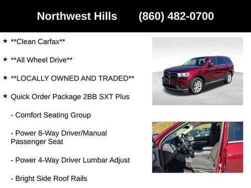 2019 Dodge Durango SXT Plus
