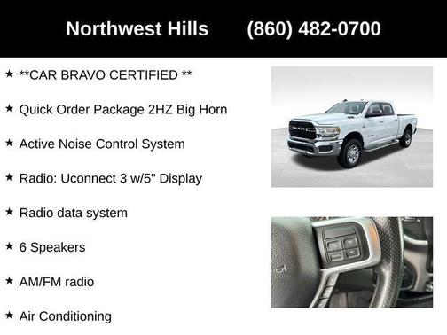 2019 RAM 2500 Big Horn Crew Cab 4x4 6'4' Box