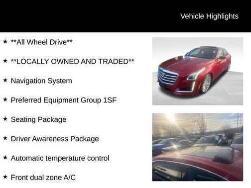 2016 Cadillac CTS 2.0L Turbo Luxury