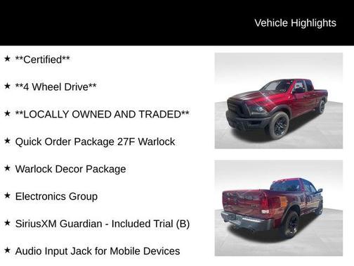 2022 RAM 1500 Classic Warlock