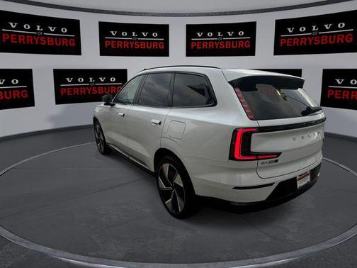 Crystal White Metallic 2025 Volvo EX90 Plus, Twin Motor, Fully electric, 7 Seats