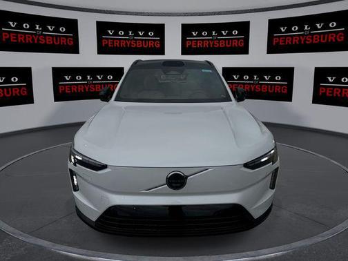 Crystal White Metallic 2025 Volvo EX90 Plus, Twin Motor, Fully electric, 7 Seats