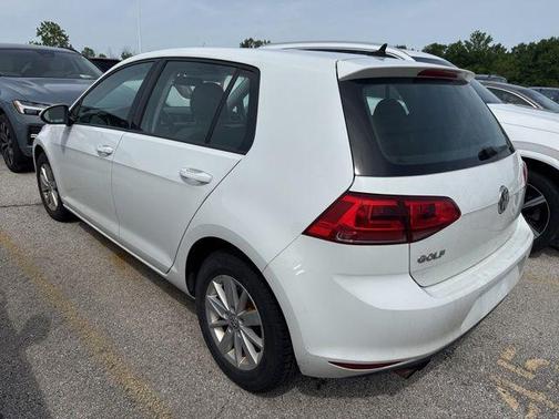 Pure White 2016 Volkswagen Golf TSI S 4-Door