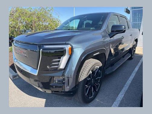 Deep Ocean Metallic 2026 GMC Sierra EV Max Range Denali