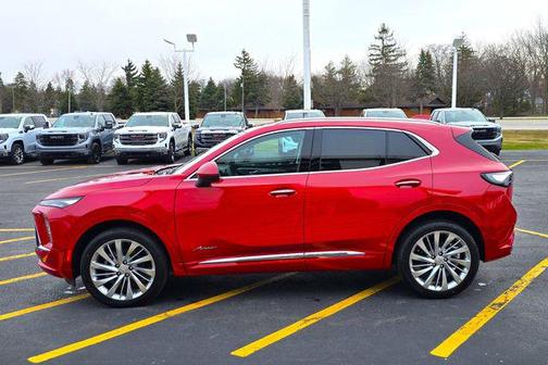 Brilliant Red 2026 Buick Envision Avenir AWD