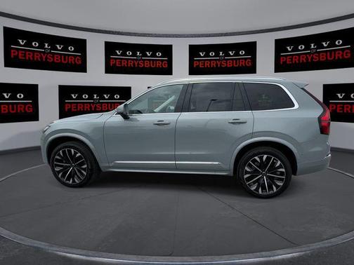 Vapour Grey Metallic 2026 Volvo XC90 Ultra, B6 AWD Gas (mild hybrid), Gasoline, Bright, 7 Seats