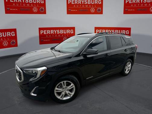 Ebony Twilight Metallic 2021 GMC Terrain SLE
