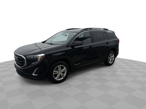 Ebony Twilight Metallic 2021 GMC Terrain SLE